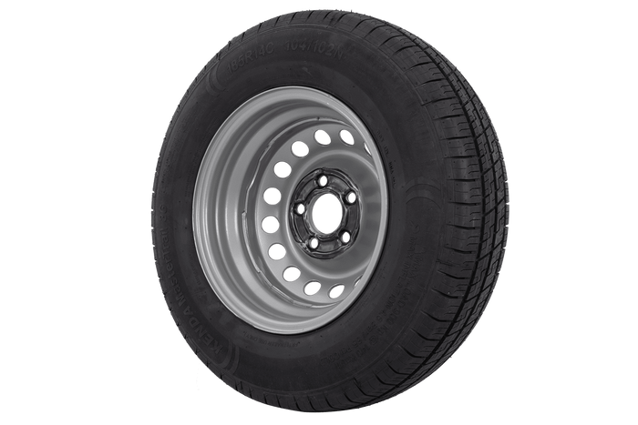 Ενισχυμένος τροχός για τρέιλερ KENDA TIRE 185/80 R14C 104/102N KENDA RIM 5.5Jx14"H2 5x112 ET:30