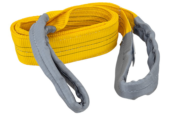 HEFFA γερανός ιμάντας 2m/90mm/3t με θηλιές