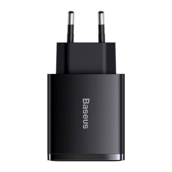 Φορτιστής τοίχου BASEUS Compact 2xUSB-A, USB-C