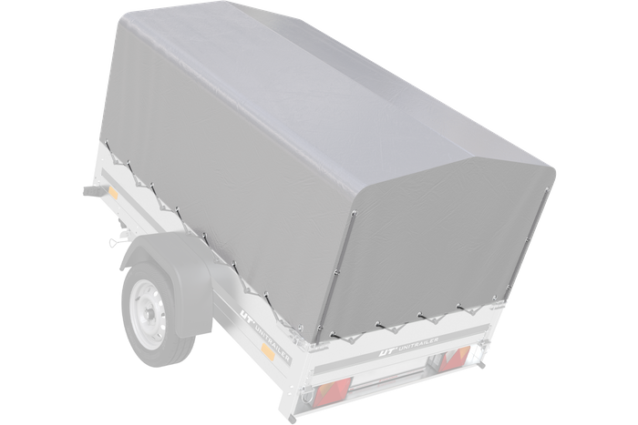 Κάλυμμα πλαισίου h-800 UNITRAILER μουσαμάς για τρέιλερ 200x125cm GARDEN 201 KIPP