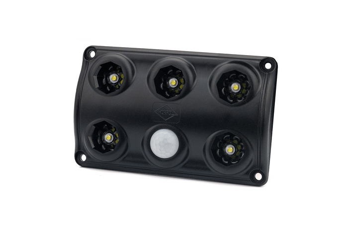 HORPOL LWD2156/CZ LED 900lm μαύρο εσωτερικό φωτιστικό αυτοκινήτου με αισθητήρα κίνησης