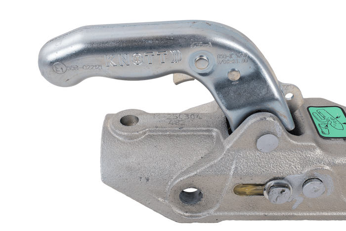 Ρυμουλκούμενο KNOTT K35-A με μπίλια για ρυμουλκούμενο 3500kg με ράβδο έλξης 50mm, από χυτοσίδηρο