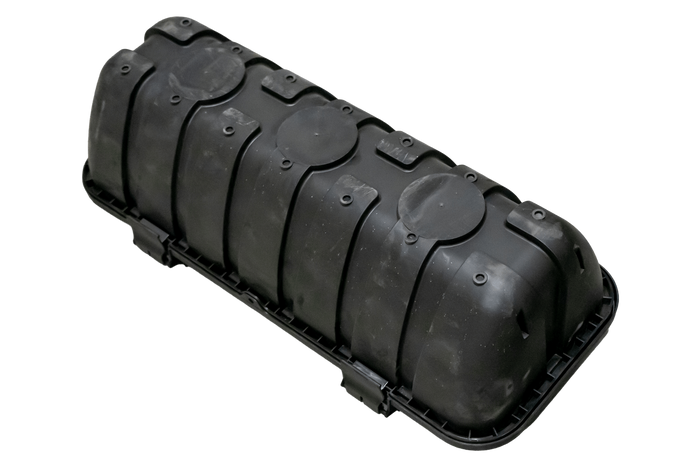 OUTLET Κουτί πυροσβεστήρα 9/12kg DAKEN 82511 STRIKE 707x322x239mm μαύρο