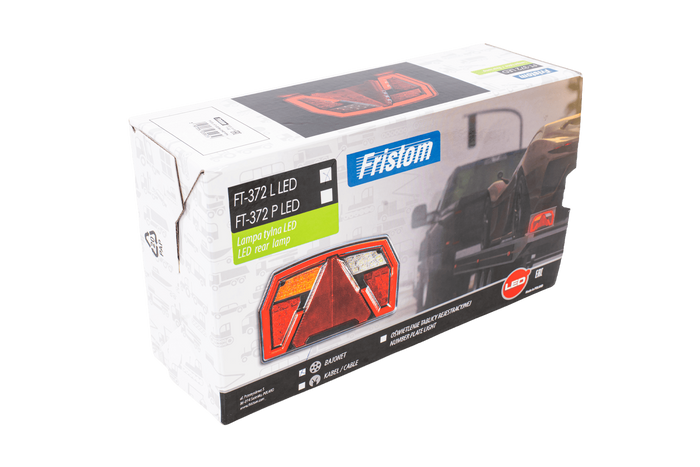 Πίσω φως FRISTOM FT-372 LED 6 λειτουργίες αριστερά