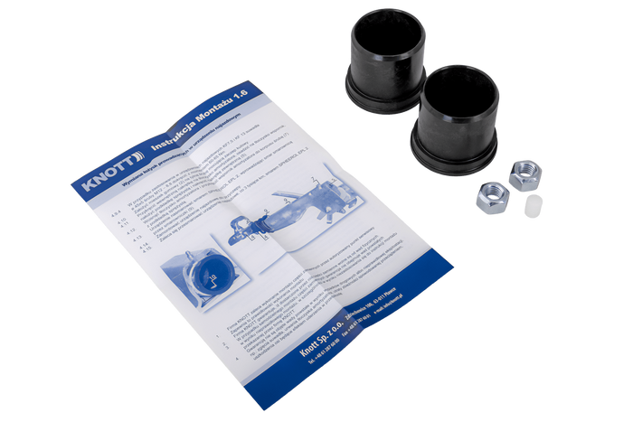 Συρόμενοι δακτύλιοι KNOTT 44,6 mm για συσκευές υπερχείλισης KF13/KF17/KF20