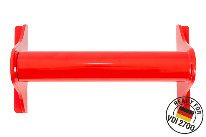 Κλείδωμα τροχού PRAMAR Radstopper VDI 2700 κόκκινο - ρυθμιζόμενο, γενικής χρήσης