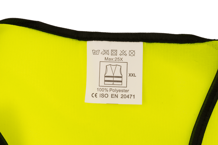 HERMON XXL κίτρινο ανακλαστικό γιλέκο με τσέπες