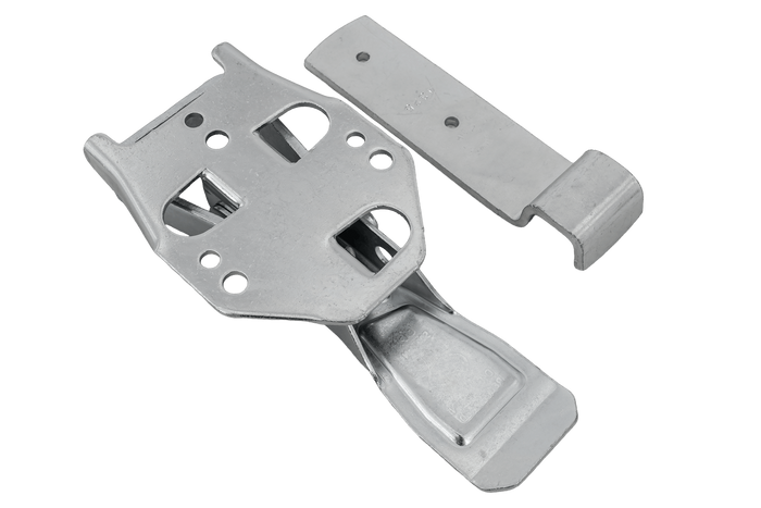 Πλευρικός κοτσαδόρος με συνδετήρα STEELPRESS ZB-04C+Z-01A για πλήρες κλείσιμο πλευράς τρέιλερ