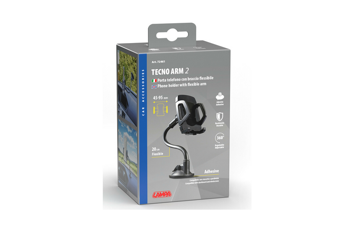 Βάση τηλεφώνου TECNO ARM 2 LAMP με βεντούζα στήριξης