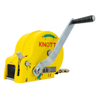Βαρούλκο 450 KG με ζώνη KNOTT, κίτρινο περίβλημα