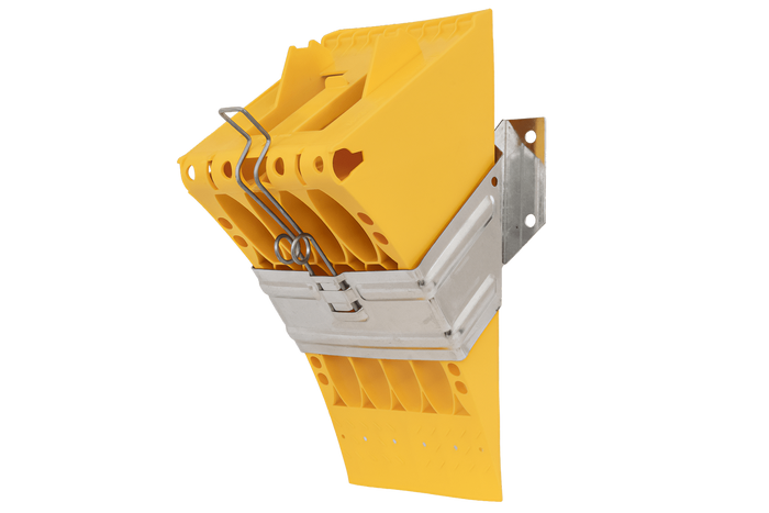 Σφήνα τροχού E53 με βάση στήριξης LOKHEN ύψος: 225mm