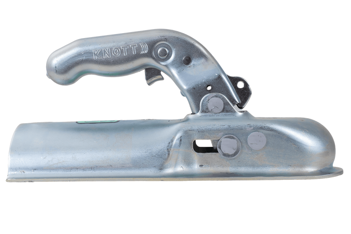 Ρυμουλκούμενο KNOTT K7.5-E με σφαιρική ράβδο για ρυμουλκούμενο 750kg με σωληνωτή ράβδο έλξης 70mm