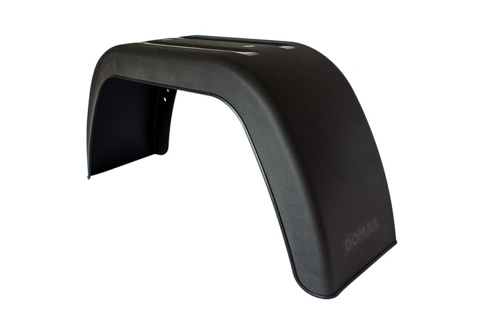 Σετ δύο λασπωτήρες για τρέιλερ 13-14" DOMAR D20112 επίπεδες θόλοι τροχών 660/190 mm