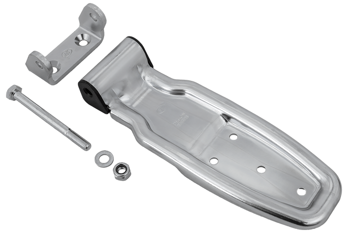 Πλαϊνός μεντεσέ με βάση στήριξης STEELPRESS HB-01.270-02+UH-01 πλήρης πλευρική τοποθέτηση ρυμουλκούμενου