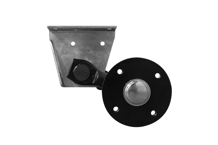 Άξονας χωρίς φρένα KNOTT VG7-L για ρυμουλκούμενο 750kg 1360mm 1676mm 4x130