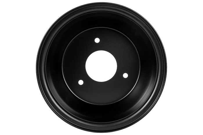 Ζάντα UNITRAILER από χάλυβα μαύρη 4.5ATx7" 3x90 ET:-1.8