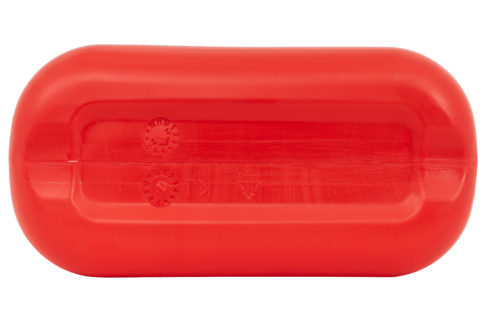 Πλαστικό δοχείο HERMON 5L με χωνί, κόκκινο