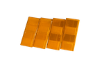 Σετ ανακλαστήρα x4 ανακλαστήρας για τρέιλερ - πορτοκαλί, 90 x 40 mm