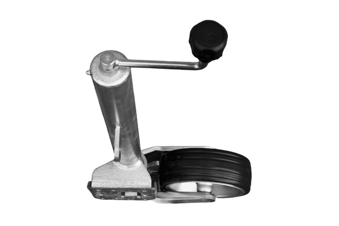 Αυτόματο τιμόνι jockey UNITRAILER με λαβή 500kg 60mm 660-904 mm