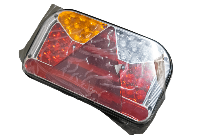 OUTLET Πίσω φανάρι FRISTOM FT-170 LED μπαγιονέτ 6 λειτουργίες αριστερά