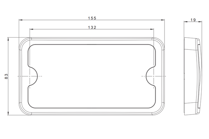 FRISTOM FT-162 LED εσωτερικό φωτιστικό αυτοκινήτου 1000lm