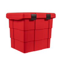 DAKEN 86014 PITBOX κουτί για χύμα υλικά, δοχείο για άμμο, αλάτι δρόμου 655x570x520mm 108,5l