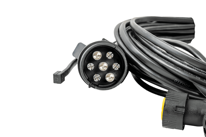 Σετ φώτων: πίσω φώτα ASPÖCK MULTIPOINT V + πλαϊνά φώτα ASPÖCK FLEXIPOINT I + Πλαϊνά φώτα ASPÖCK 4,5 m 7-PIN