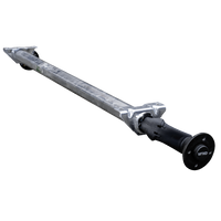 Άξονας χωρίς φρένα AL-KO OPTIMA για ρυμουλκούμενο 750kg 1260mm 1660mm 4x100