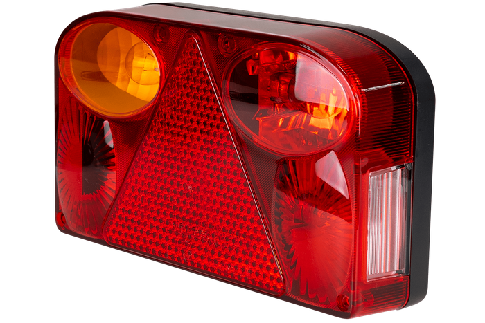 Πίσω φώτα FRISTOM FT-088 + καλωδίωση MANTES 4m 13PIN