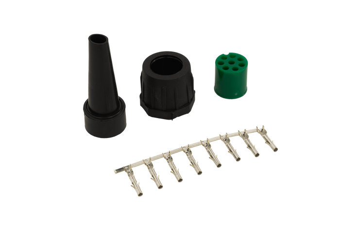 Mantes 8-PIN μπαγιονέτ πράσινη δεξιά υποδοχή