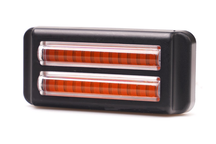Προειδοποιητική λυχνία WAŚ 2469 W284 LED που αναβοσβήνει πορτοκαλί ΚΥΡΙΑ/ΕΞΑΡΤΗΜΕΝΗ