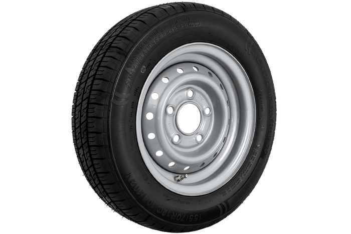 Ενισχυμένος τροχός για τρέιλερ TIRE KENDA 155/70 R12C 104/102N KENDA RIM 4.5Jx12"H2 5x112 ET:20