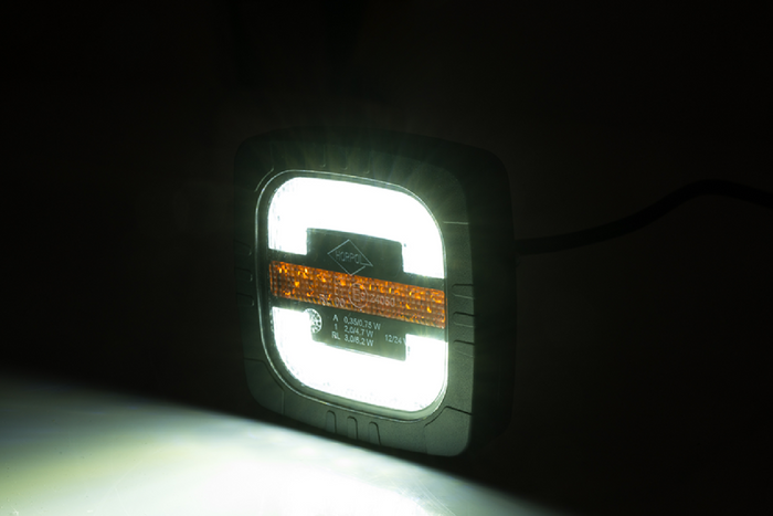 HORPOL ROCA LZD 2805 μπροστινό φωτιστικό LED 3 λειτουργιών γενικής χρήσης με βάση