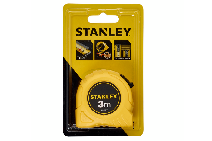 Μεζούρα από ατσάλι STANLEY 3m x 12.7mm