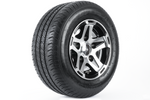 Ενισχυμένος τροχός για τρέιλερ LINGLONG TIRE 195/55 R10C 98/96N ALU UNITRAILER RIM 6Jx10" 5x112 ET:-4