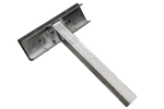 OUTLET UNITRAILER επίπεδη πλευρική στήριξη, μήκος 30cm, ύψος 40cm, για τρέιλερ σκάφους, ΓΚΡΙ
