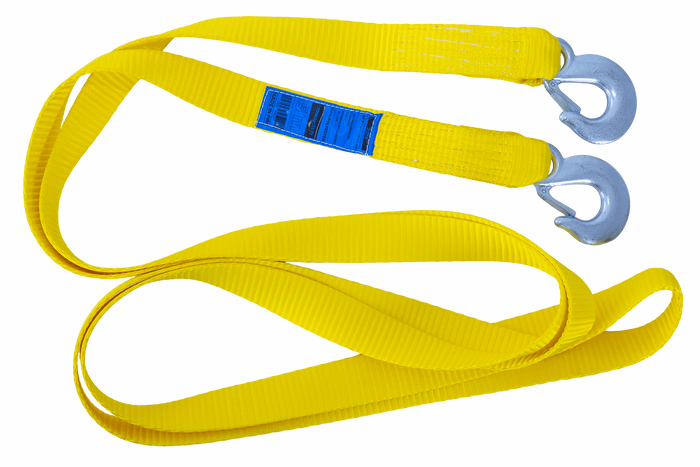 Σχοινί ρυμούλκησης με γάντζους Ιμάντας ρυμούλκησης UNITRAILER 5m/50mm/7.5t κίτρινο