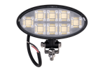 Λάμπα εργασίας LED ανακλαστήρας TT TECHNOLOGY BLACK TT.13417 160xLED 8900lm οβάλ