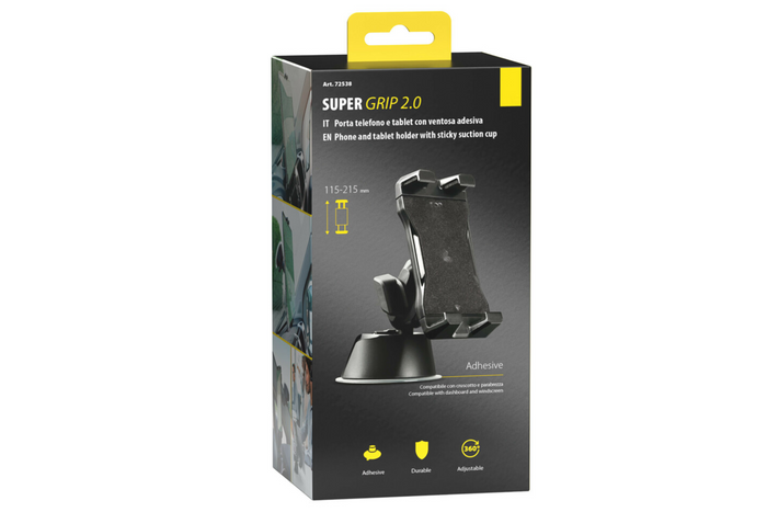 Βάση τηλεφώνου/tablet LAMP Super Grip με αυτοκόλλητη βεντούζα