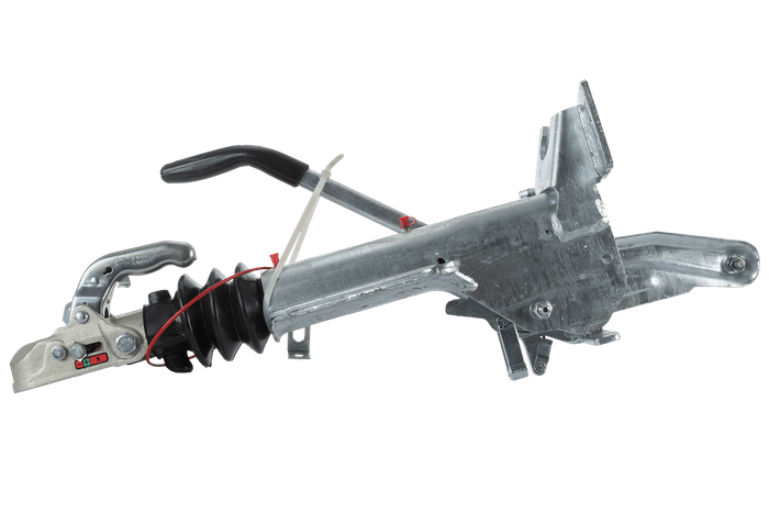 Συσκευή υπέρβασης KNOTT KF27B με κοτσαδόρο K27A για ρυμουλκούμενο 2700 kg με ράβδο έλξης τύπου V και στήριγμα τροχού στήριξης