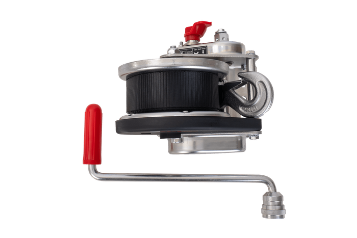 Βαρούλκο, βαρούλκο χειρός για ρυμουλκούμενο AL-KO 900 κιλών με ζώνη 7 μέτρων, φρένο και αυτόματο ξετύλιγμα