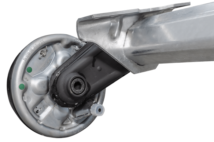 AL-KO COMPACT άξονας φρένων για ρυμουλκούμενο / ρυμουλκούμενο 1350kg 1450mm 1900mm 5x112