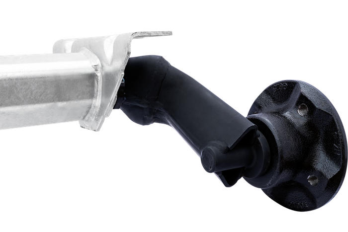 AL-KO OPTIMA άξονας χωρίς φρένο για ρυμουλκούμενο 750kg 1150mm 1520mm 4x100