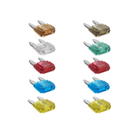 Μίνι ασφάλειες ProPlus 490371S τύπου blade, μικτές 12V/24V, σετ 10 τεμαχίων.