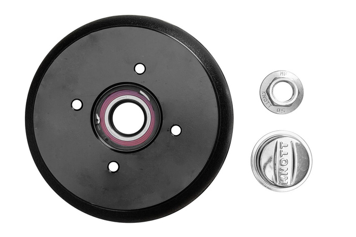 Ταμπούρο φρένων με ρουλεμάν KNOTT 200x50 4x100