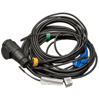 PLUG MANTES ηλεκτρική εγκατάσταση καλωδίωση ρυμούλκησης 5,2m 13PIN βύσμα 2x5PIN ξιφολόγχες