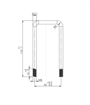 WINTERHOFF ZBF 10-SD τετράγωνος σφιγκτήρας τύπου C M8 110/52