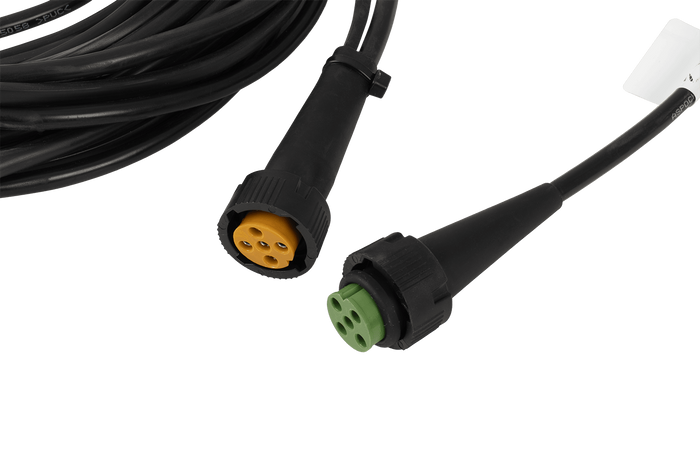 ASPÖCK ηλεκτρική εγκατάσταση πλεξούδα τρέιλερ 5 m 7 PIN μπαγιονέτες βύσματος 2x 5 PIN