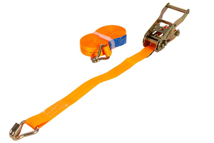 UNITRAILER πορτοκαλί ιμάντας μεταφοράς 8m/25mm/1t με εντατήρα