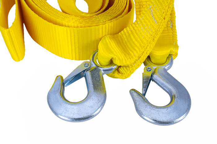 Σχοινί ρυμούλκησης με γάντζους Ιμάντας ρυμούλκησης UNITRAILER 5m/50mm/4t κίτρινο